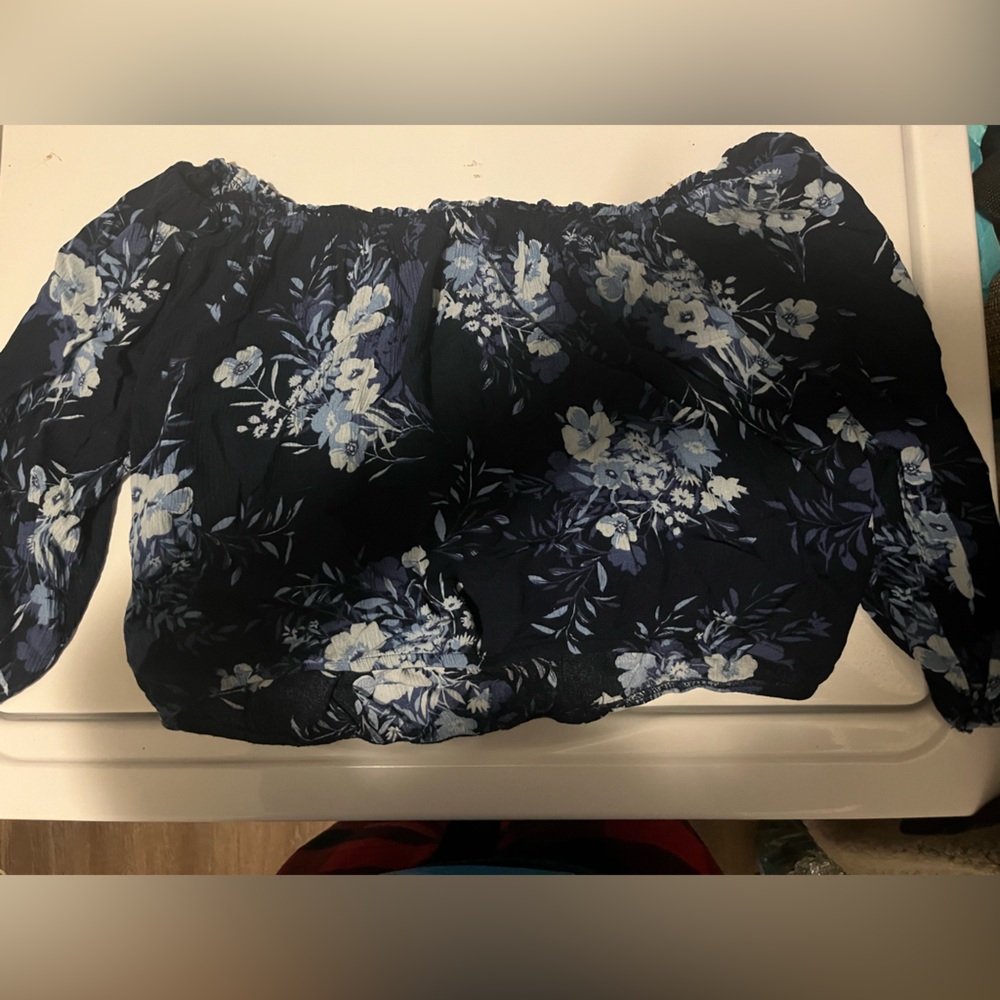 Hollister off the shoulder top
